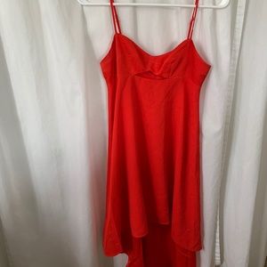Red BCBGMaxAzria High-Low Dress Size 0